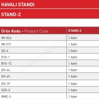 Havalı Standı  resim2