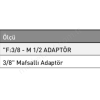 3/8 Adaptör resim2