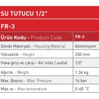 Su Tutucu 1/2  resim2