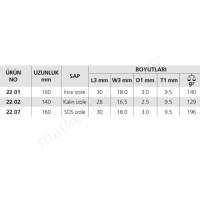 Yuvarlak Uçlu Kargaburun 2207160 resim2