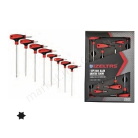 T Tipi Torx Allen Anahtar Takımı 8 Parça resim1