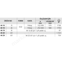Büyük Iç Segman Pensi 44 20 J61 resim2