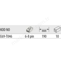 Jak Sıkma Pensesi -6P-8P resim2