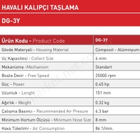 Havalı Kalıpçı Taşlama  resim2