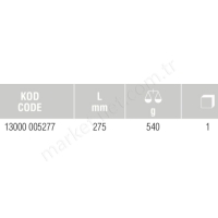 1000V 1/2 Cırcır Kolu resim2