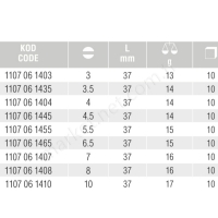 1/4 Lokmalı Düz Uç resim2