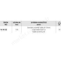 Ergostrip (Sol) Kablo Sıyırma Aleti resim2
