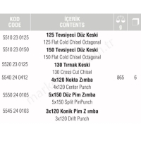 Keski Zımba Seti 6 Parça resim2