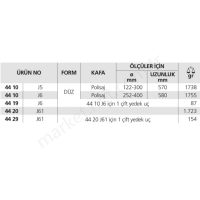 Büyük Iç Segman Pensi 44 10 J6 resim2