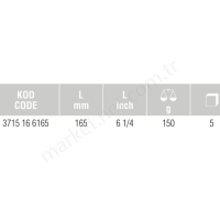 1000V Izoleli Tek Ağızlı Kablo Kesici resim2