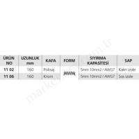 Kablo Sıyırma Pensesi 11 06 160 resim2
