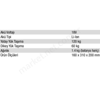 18V Xr Grabo Vakumlu Taşıyıcı Aküsüz resim2