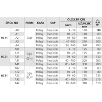 Dış Segman Pensi 46 31 A32 resim2