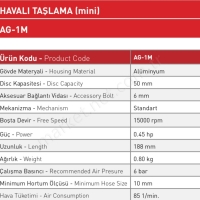 Havalı Taşlama Mini resim2